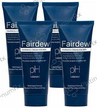 Fairdew PH Balanced Fairness Cream for Men (50gm Each) 4 Tube