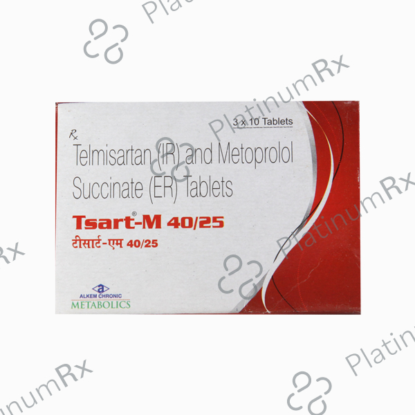 Tsart M 25/40mg Tablet IR 10s