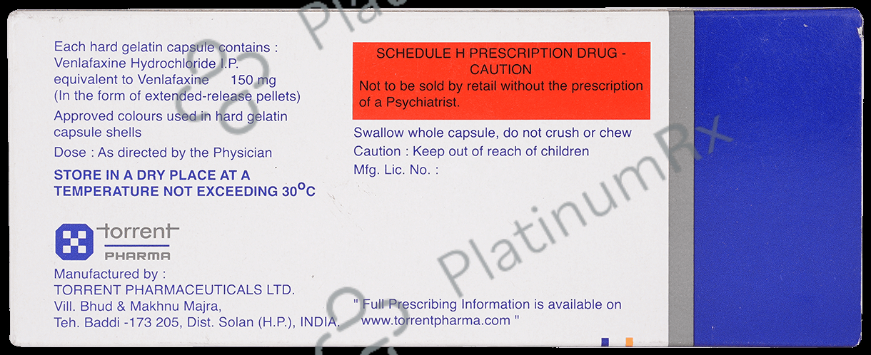 Venlift OD 150mg Capsule PR 10s