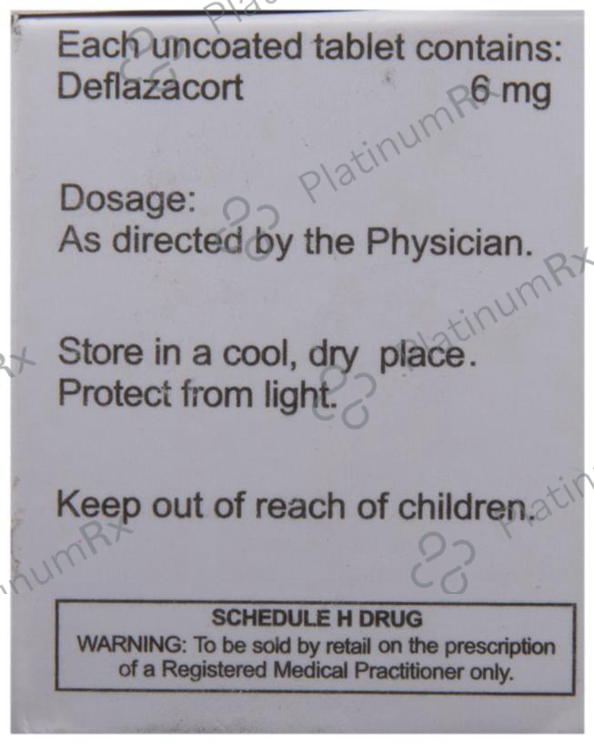 Defcort 6mg Tablet 10s