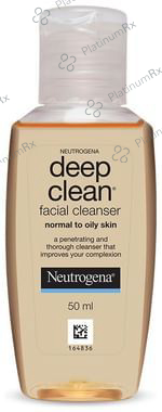 Neutrogena Deep Clean Facial Cleanser with Salicylic Acid - For Acne Prone Skin 50 Face Wash