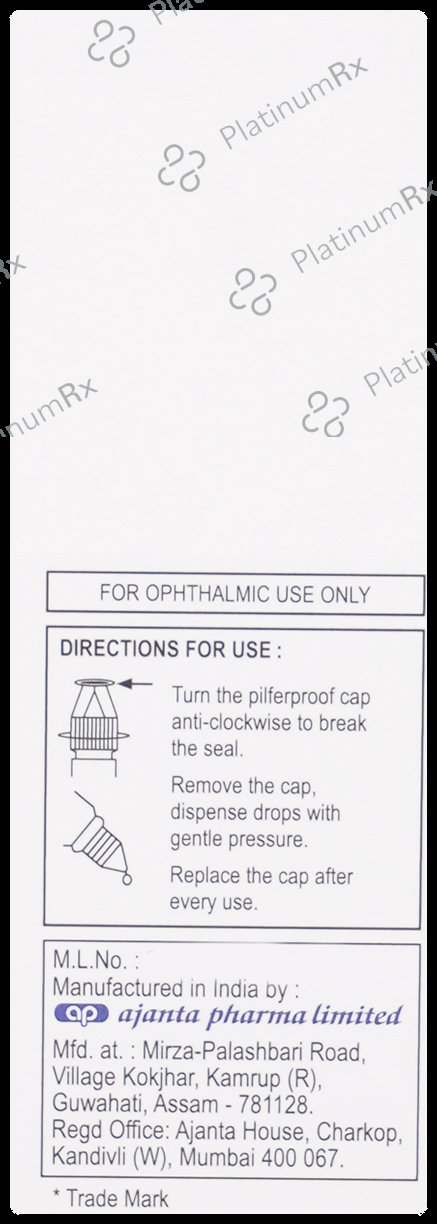 Gate P Eye Drop BAK Free