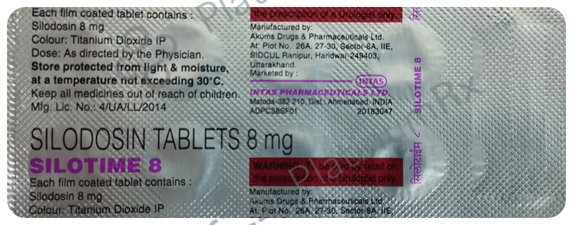 Silotime 8 Tablet 10 tablets