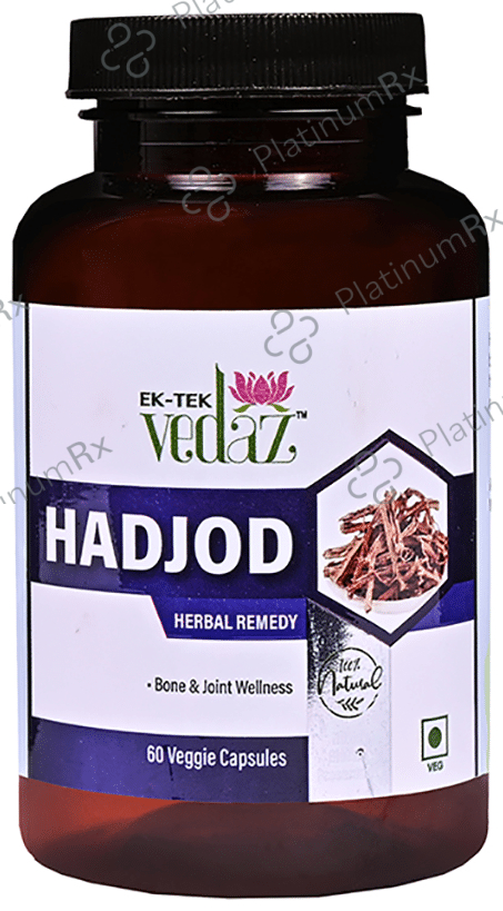 Ek-Tek Vedaz Hadjod Veggie Capsule