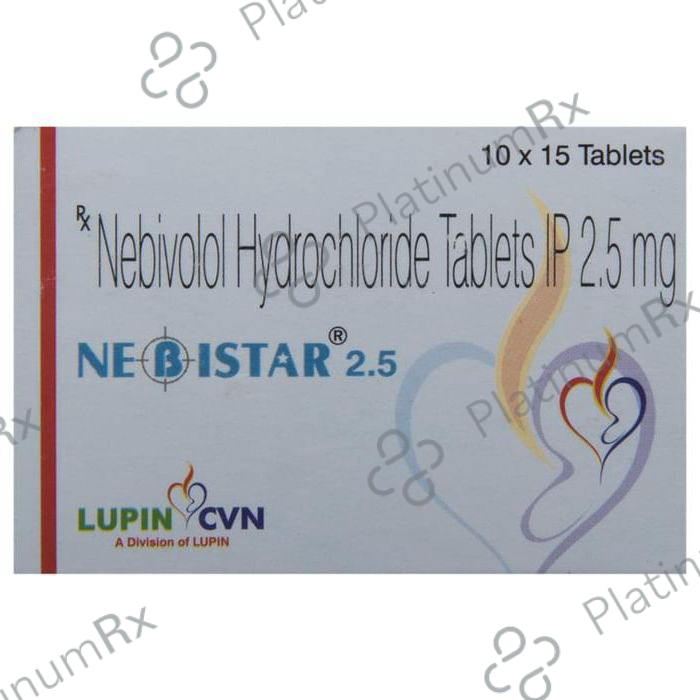 Nebistar 2.5mg Tablet 15s