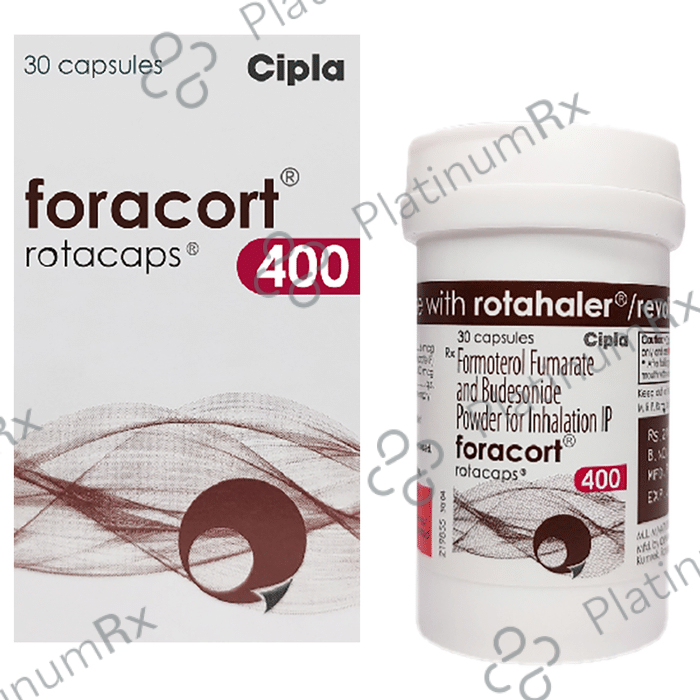 Foracort 400/6mcg Rotacap 30s