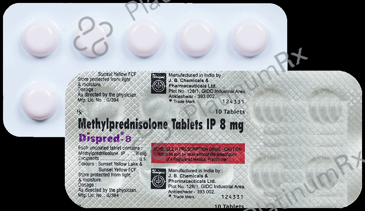 Dispred 8mg Tablet