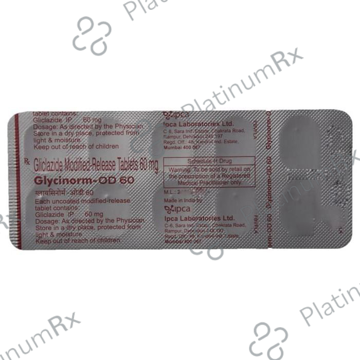 Glycinorm -OD 60 Tablet MR 10 Tablet MR