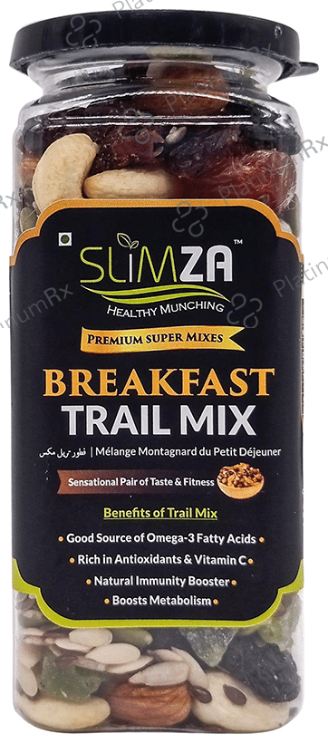 Slimza Premium Breakfast Trail Mix (210gm Each) 2 jar