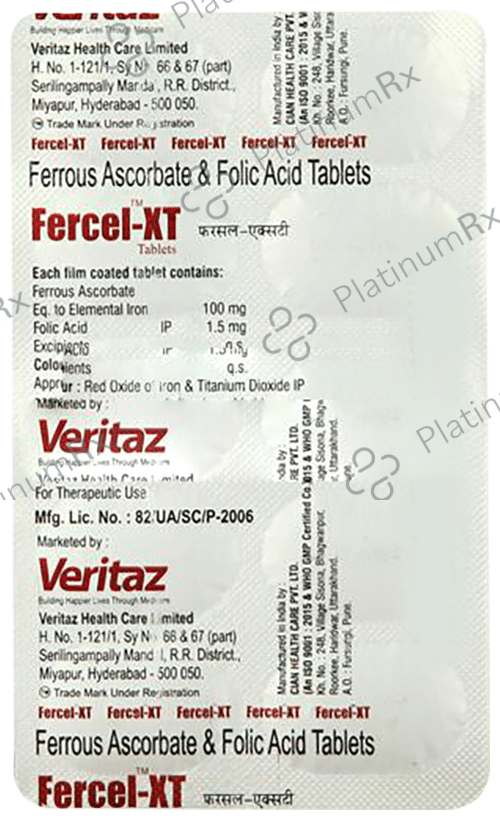 Fercel XT Tablet 10s