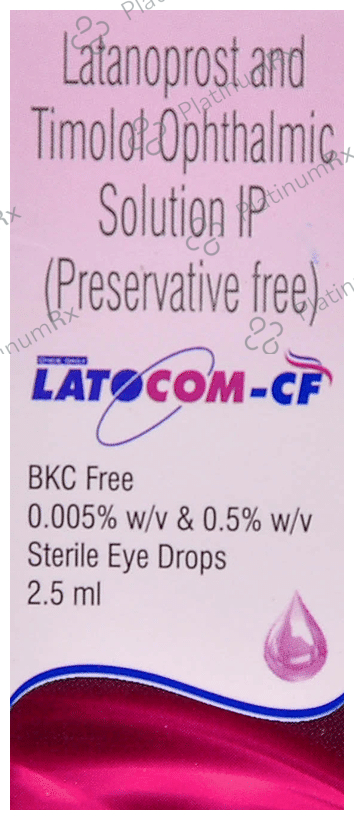 Latocom CF 50/5mg Eye Drop 1s