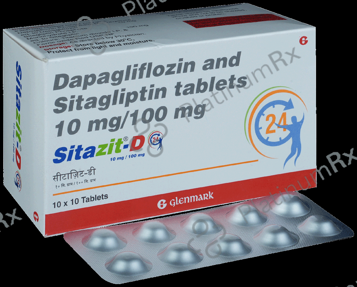 Sitazit D 10/100mg Tablet 10s