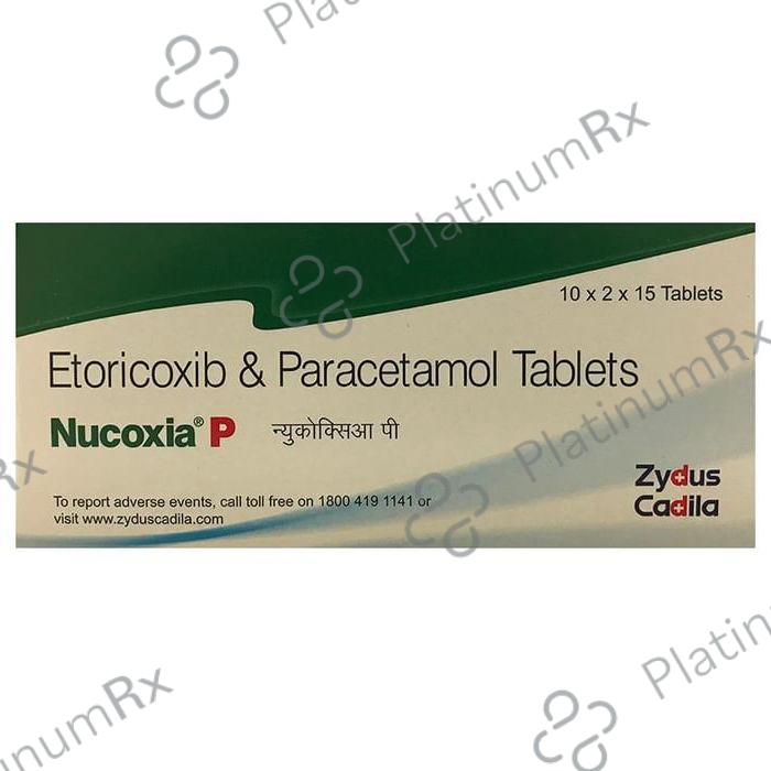 Nucoxia P 60/325mg Tablet 15s