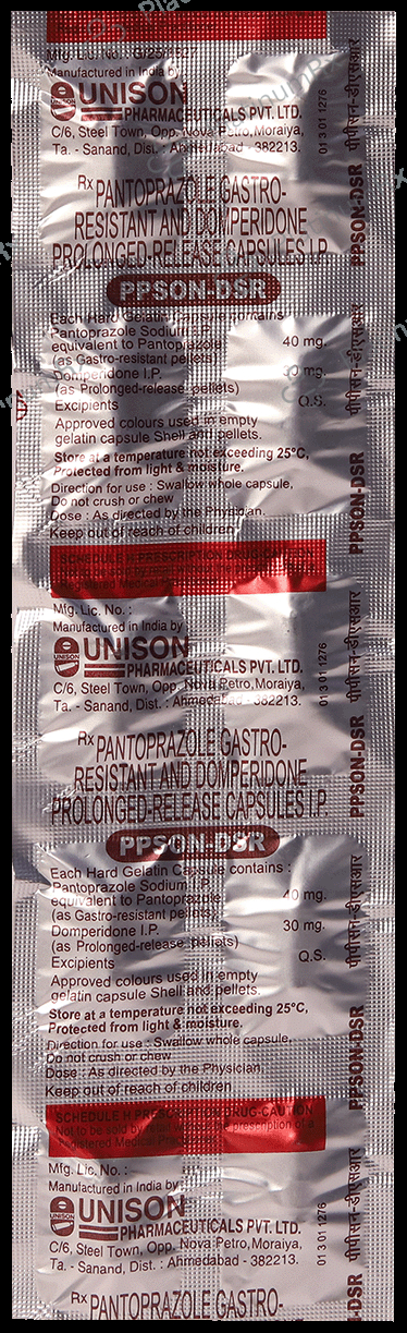 Ppson 30/40mg DSR Capsule 10s