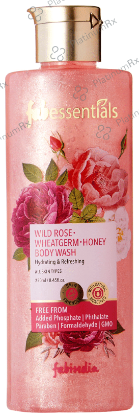 Fabessentials Wild Rose, Wheatgerm & Honey Body Wash