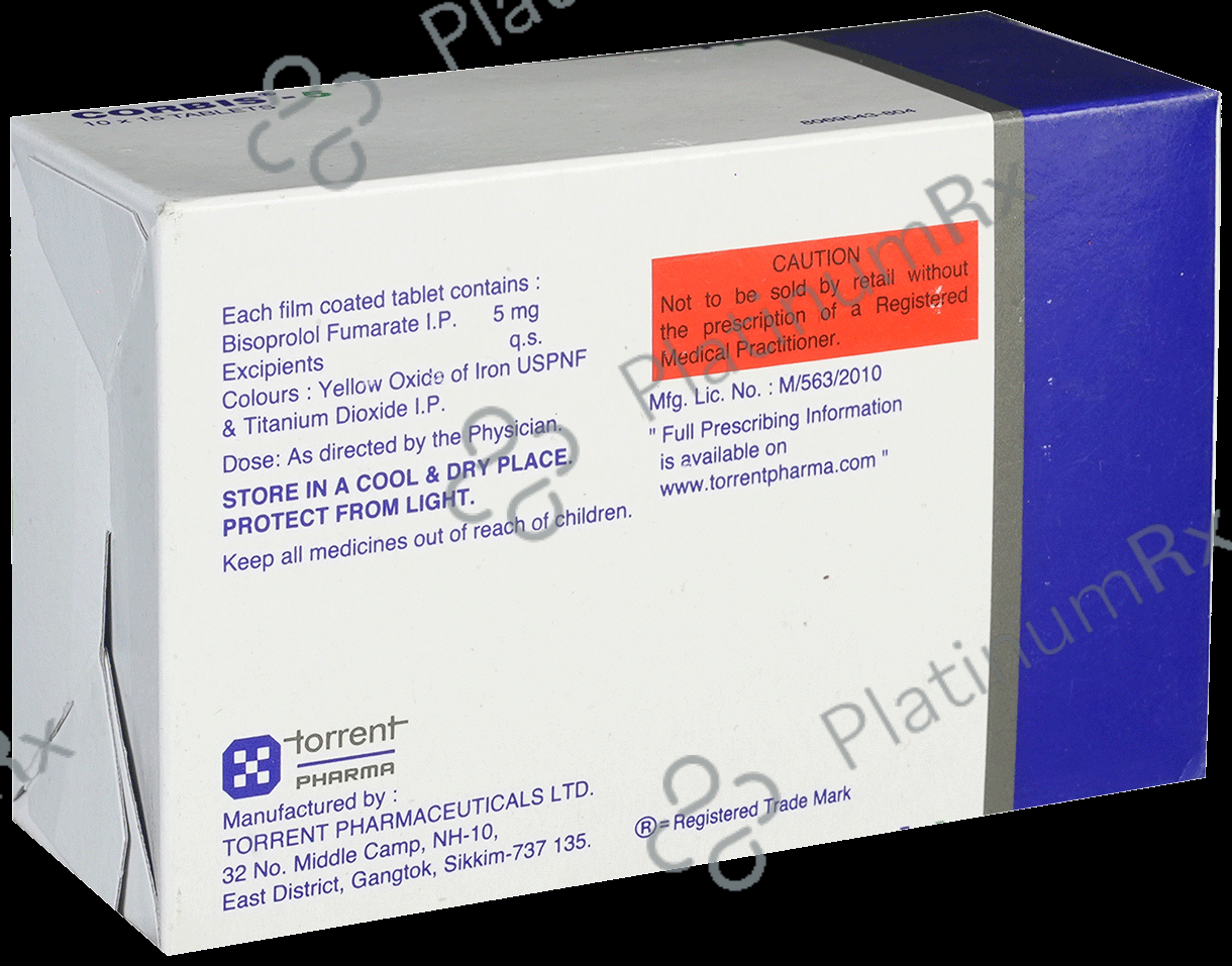 Corbis 5mg Tablet 15s