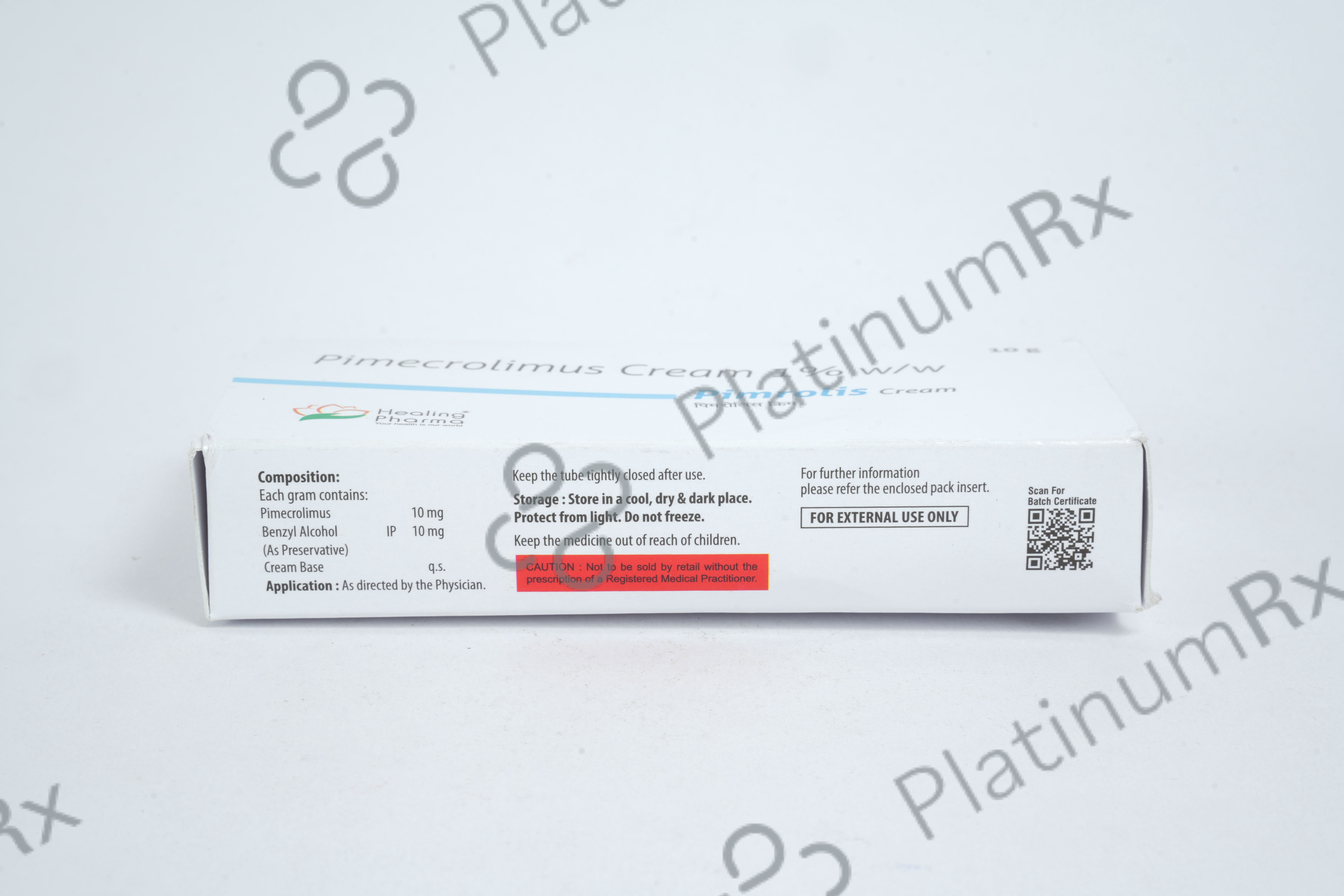Pimrolis 1% Cream 10gm