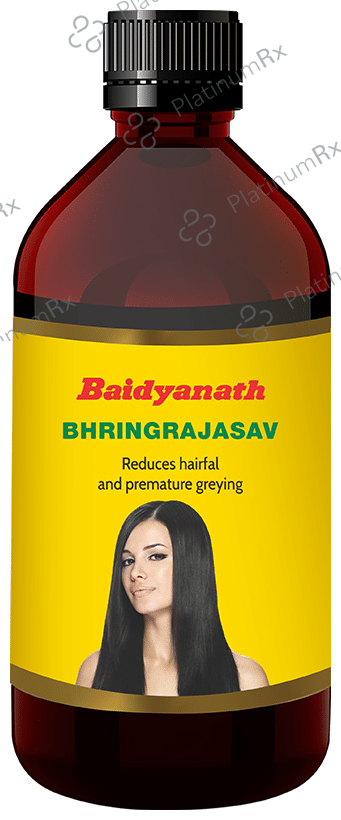 Baidyanath Bhringrajasava - Manages Hair Fall & Greying of Hair