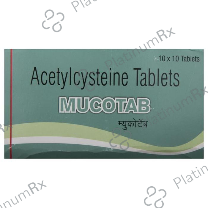 Mucotab 600mg Tablet 10s