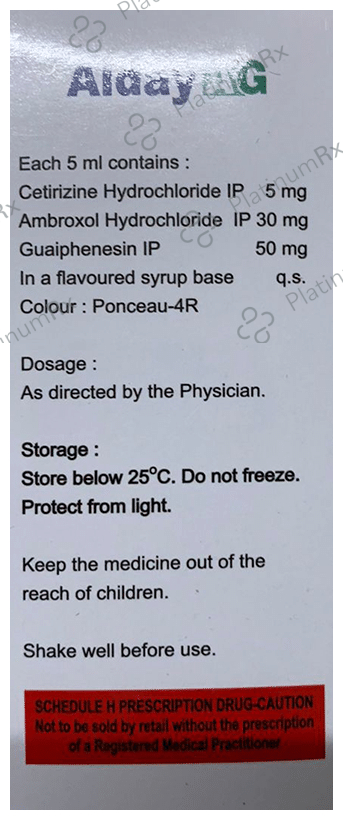 Alday AG Syrup 50 Syrup
