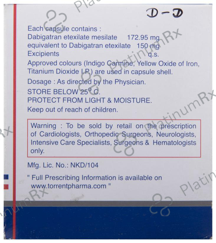 Afogatran 150mg Capsule 10s