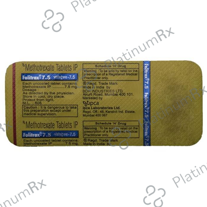 Folitrax 7.5mg Tablet 10s