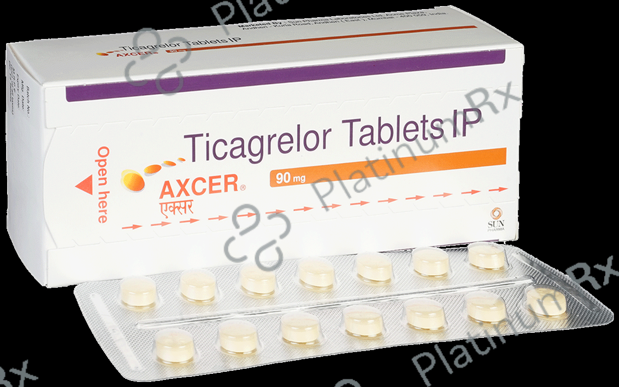 Axcer 90mg Tablet 14s