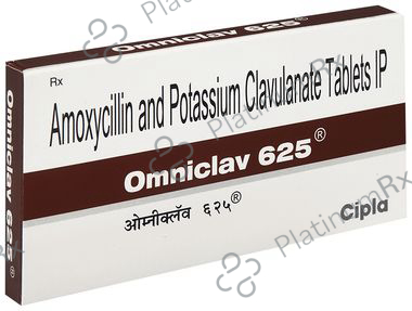 Omniclav 625mg Tablet 6s