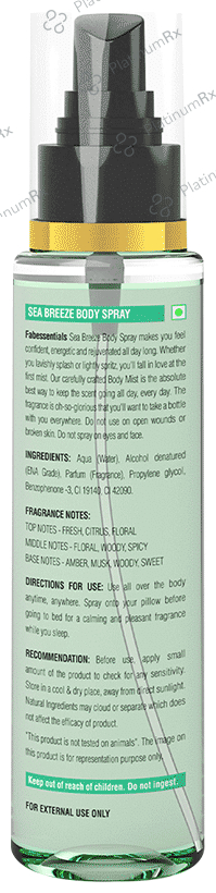 Fabessentials Sea Breeze Body Spray