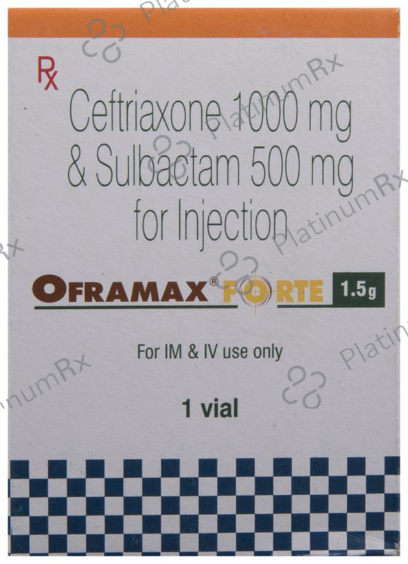 Oframax Forte 1.5g Injection