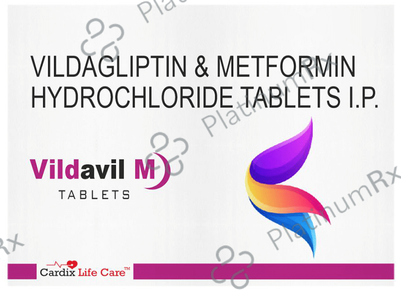 Vildavil M 500mg/50mg Tablet