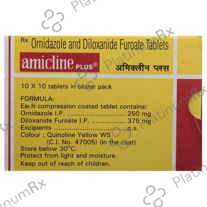 Amicline 375/250mg Plus Tablet 10s