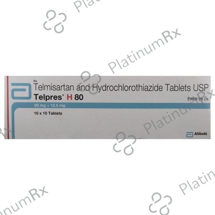 Telpres H 12.5/80mg Tablet 10s
