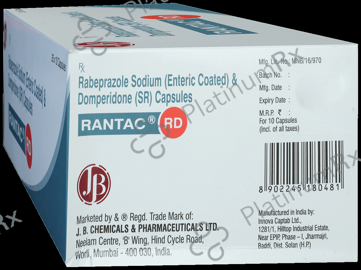 Rantac RD 30mg/20mg Capsule