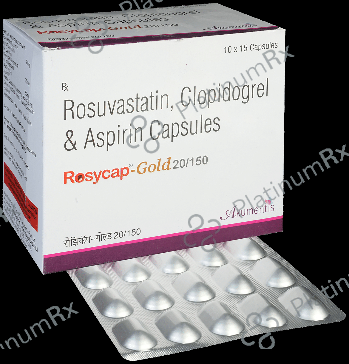 Rosycap Gold 20/150 Capsule 15s