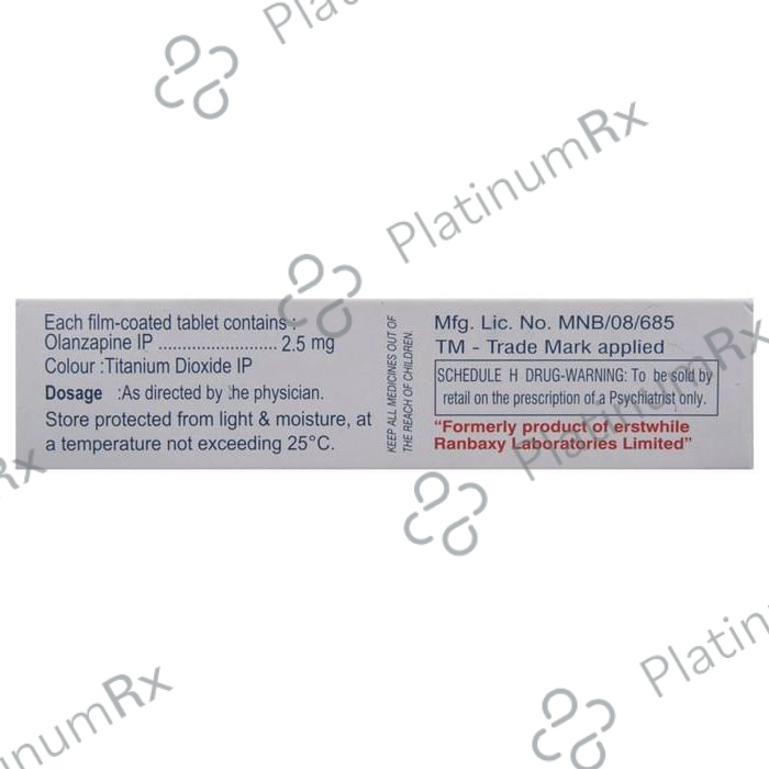Olanex 2.5mg Tablet 10s