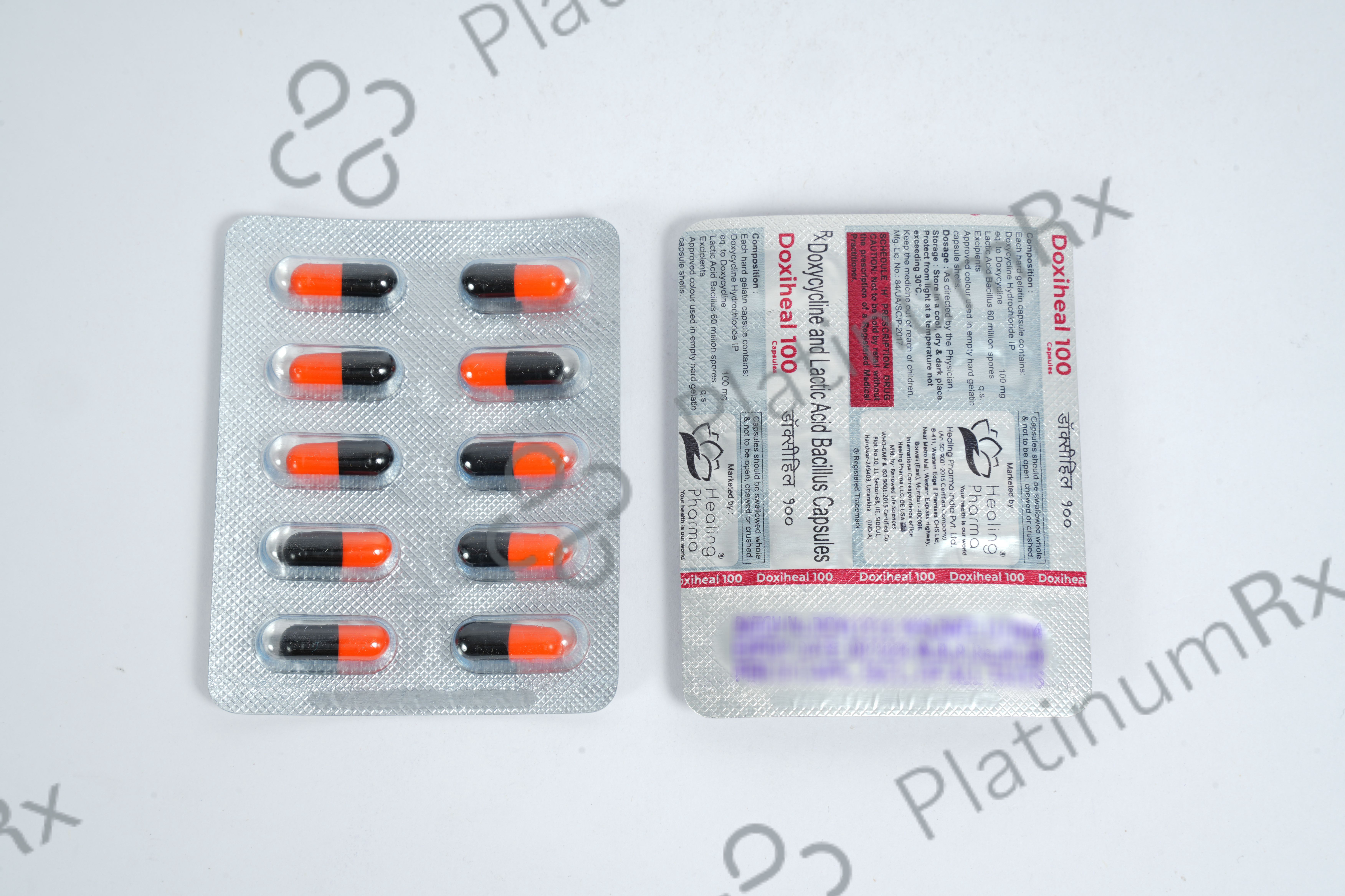 Doxiheal 100mg/60M Capsule 10s