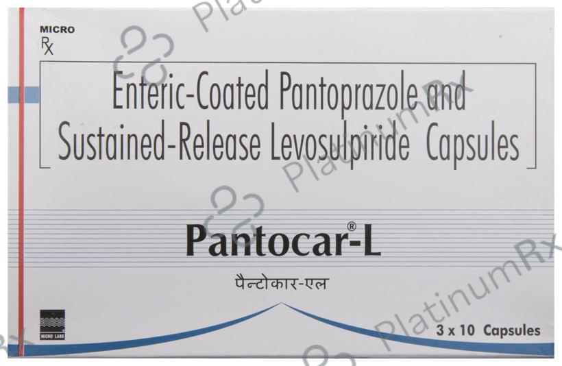 Pantocar L 75/40mg Capsule SR 10s