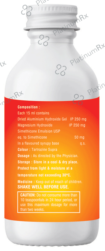 Cureacid Oral Suspension Mango Sugar Free