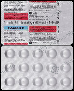 Tozaar H 12.5/50mg Tablet 15s