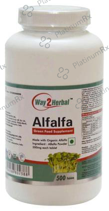Way2Herbal Alfalfa Tablet 500 tablets