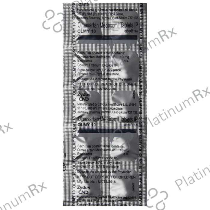Olmy 10mg Tablet 10s