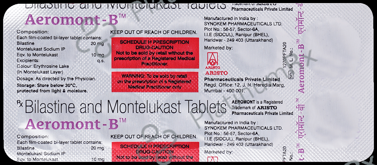 Aeromont-B Tablet