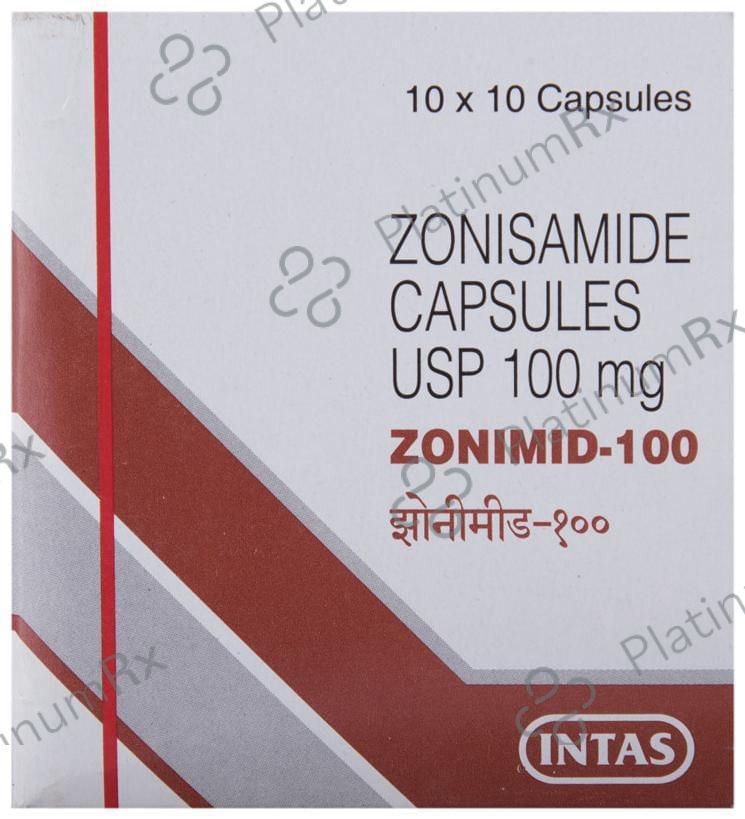 Zonimid 100 Capsule 10s