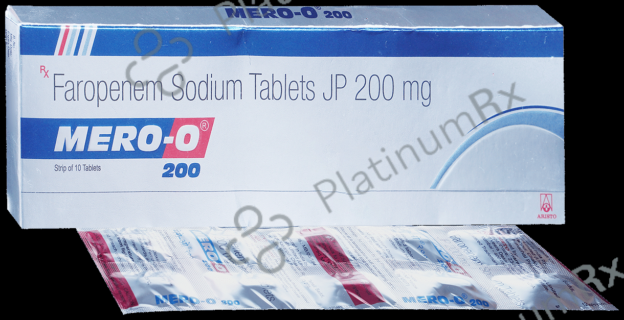 Mero O 200mg Tablet 10s