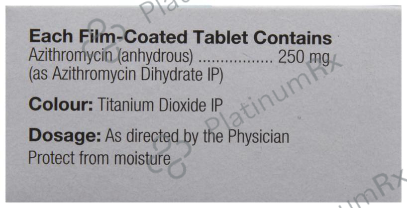 Azee 250 Tablet 6 Tablet
