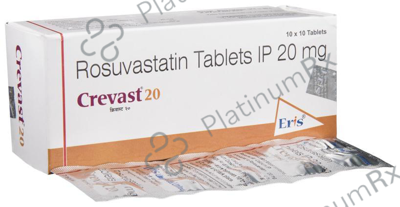 Crevast 20 Tablet 10 Tablet