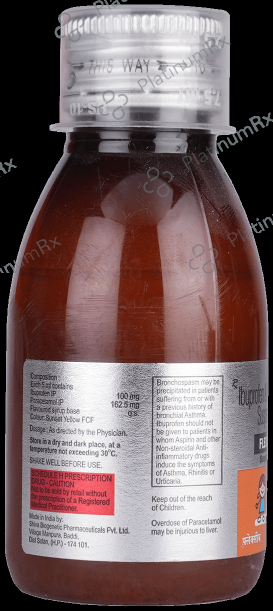 Flexib 100/162.5mg Oral Suspension 60ml