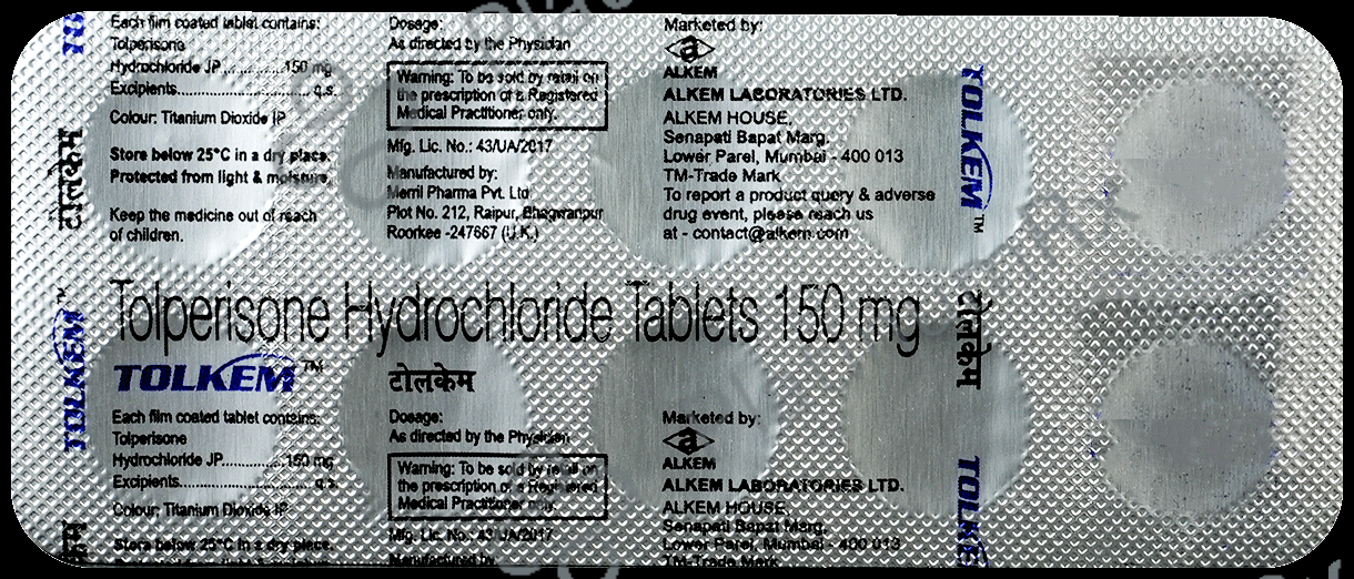 Tolkem 150mg Tablet 10s