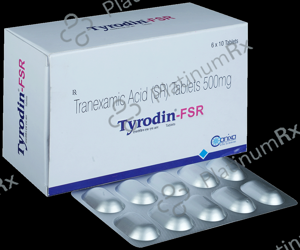 Tyrodin FSR 500mg Tablet 10s